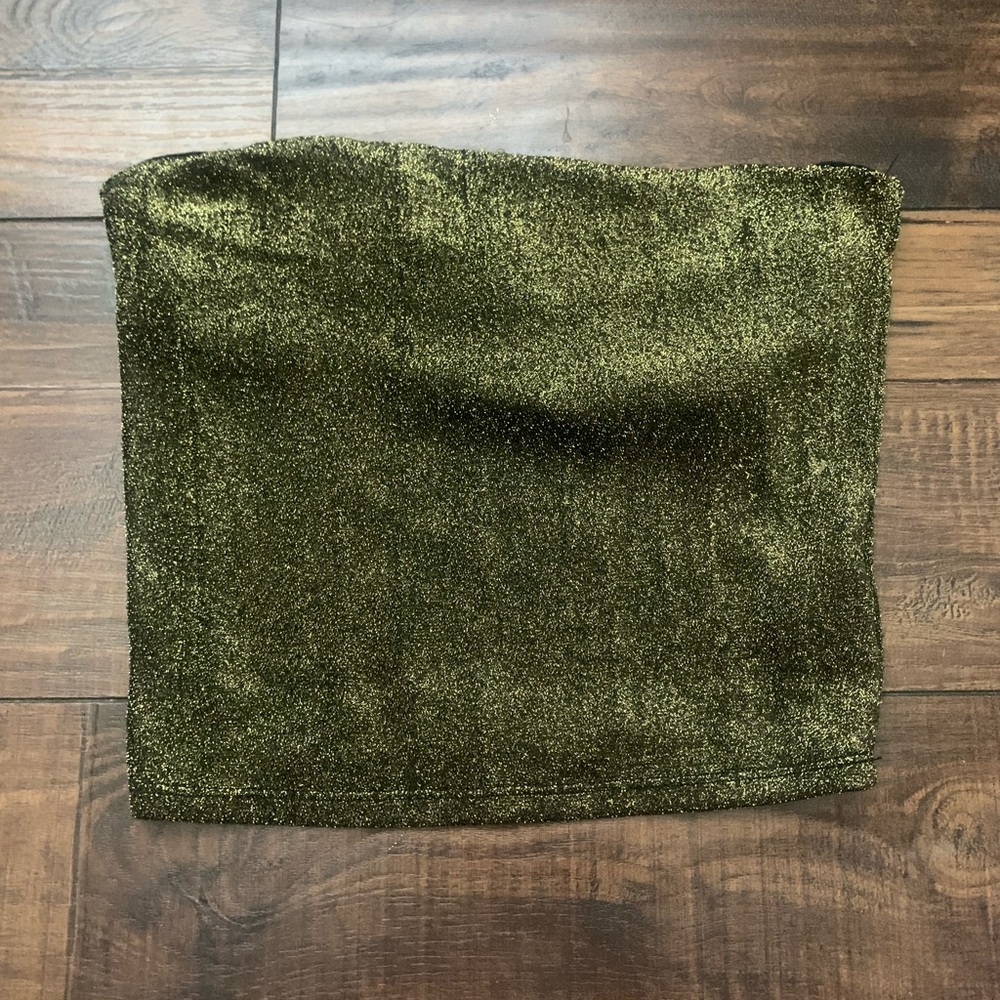 Urban outfitters gold tube top